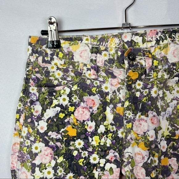 Madewell Floral Skinny Skinny Denim Jeans 25 - Picture 4 of 4